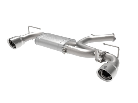 aFe Hyundai Veloster N 2021 - 2022 L4-2.0L (t) Takeda Axle-Back Exhaust System- Polished Tips