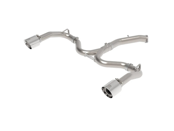 aFe Takeda 2020 - 2021 Kia Forte GT 1.6L (t) 3in to 2.5in SS Axle-Back Exhaust System w/ Polished Tips