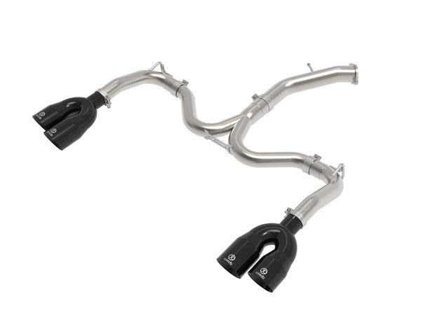 aFe 2022 - 2024 Kia Forte GT 1.6L 3in-2.5in 304 Stainless Steel Axle-Back Exhaust w/ Black Tips