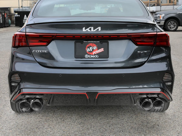 aFe 2022 - 2024 Kia Forte GT 1.6L 3in-2.5in 304 Stainless Steel Axle-Back Exhaust w/ Polished Tips