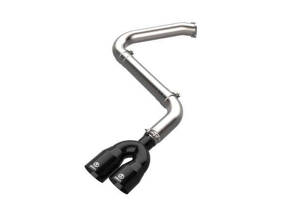 aFe Takeda Axle-Back Exhaust System Hyundai Elantra N Line 2021 - 2025 L4-1.6L- Black Tip