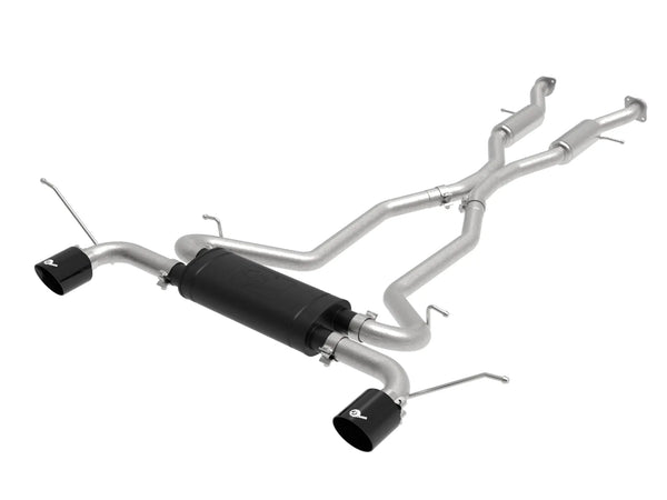 aFe Vulcan Series 2.5in 304SS Cat-Back Exhaust 2011 - 2021 Jeep Grand Cherokee (WK2) 5.7L & 3.6L w/ Black Tips