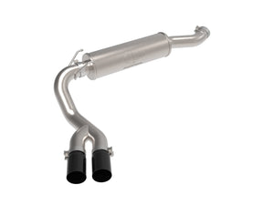 aFe POWER Rebel Series 3.5in SS Cat Back Exhaust w/Black Tips 2019 - 202 RAM V8-6.4L Hemi