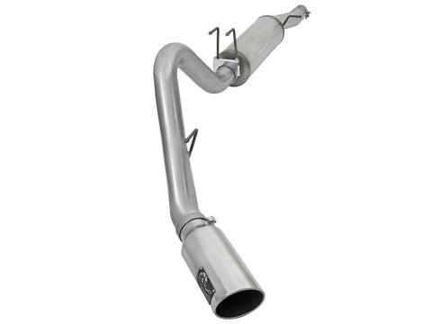 aFe MACHForce XP 2017+  Ford SuperDuty F-250/F-350 V8 6.2L CC/LB Cat-Back SS 4in. Exhaust System