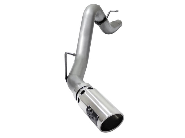 aFe LARGE BORE HD 3.5in DPF-Back SS Exhaust w/Polished Tip 2016 - 2022 GM Colorado/Canyon 2.8L (td)