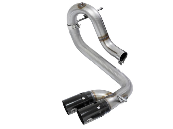 aFe Rebel Series DPF-Back 3in Side Exit SS Exhaust Black Tip 2016 - 2022 GM Colorado/Canyon 2.8L (td)