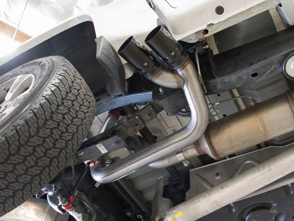 aFe Rebel Series DPF-Back 3in Side Exit SS Exhaust Black Tip 2016 - 2022 GM Colorado/Canyon 2.8L (td)