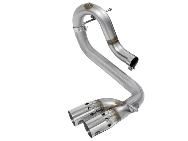 aFe Rebel Series DPF-Back 3in Side Exit SS Exhaust Polished Tips 2016 - 2022 GM Colorado/Canyon 2.8L