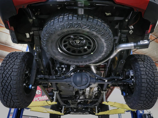 aFe 2023 + GM Colorado/Canyon L4-2.7L (t) Apollo GT Series 3in 409 SS Cat-Back Exhaust w/ Black Tip