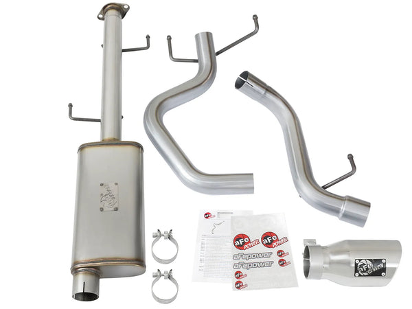 aFe MACH Force Xp 2.5in SS Cat-Back Single Side Exit Exhaust w/Polished Tips 2007 - 2014 Toyota FJ Cruiser