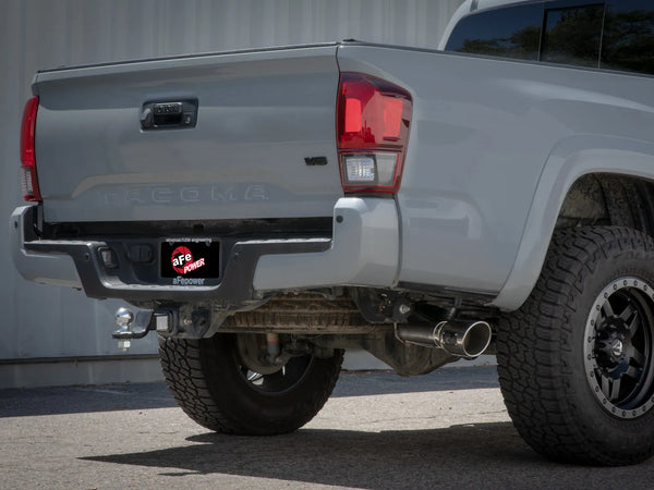 aFe  2016 - 2023 Toyota Tacoma Apollo GT Series 2.5in. - 3in. 409 SS Cat-Back Exhaust System w/ Black Tip