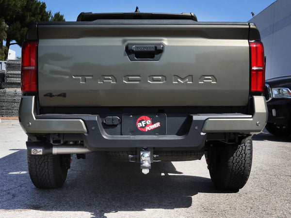 aFe 2024 + Toyota Tacoma L4 2.4L Apollo Series 2.5-3in 409 SS Steel Cat-Back Exhaust w/Black Tips