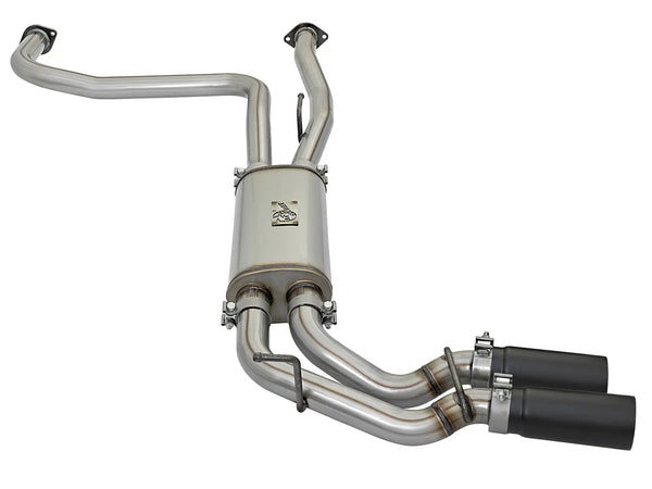 aFe Rebel Series 3in 409 SS Cat-Back Exhaust w/ Black Tips 2004 - 2015 Nissan Titan V8 5.6L