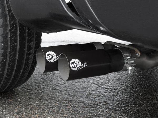 aFe Rebel Series 3in 409 SS Cat-Back Exhaust w/ Black Tips 2004 - 2015 Nissan Titan V8 5.6L