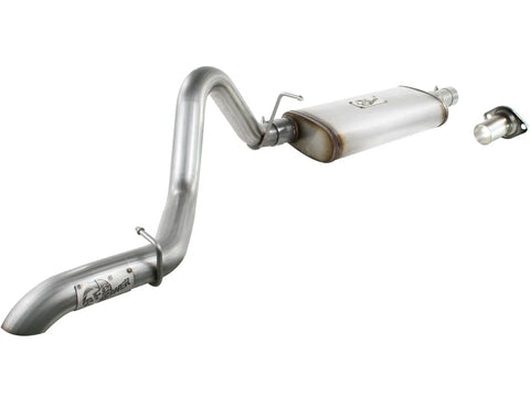 aFe MACHForce XP Exhausts Cat-Back SS-409 EXH Jeep Wrangler TJ 1997 - 2006 I6-4.0L HT - 2.5 In.