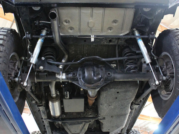 aFe MACHForce XP 2.5in SS-409 Cat-Back Exhaust 2007 - 2018 Jeep Wrangler (JK) V6-3.6L/3.8L (2-4 Door)