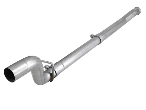 aFe MACH Force-Xp 2-1/2in 409 Stainless Steel Mid-Pipe w/Resonator Delete 2018 + Jeep Wrangler JL 3.6L