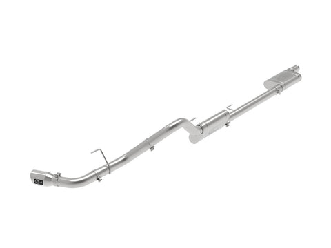 aFe Apollo GT Series 409 Stainless Steel Cat-Back Exhaust 2020 + Jeep Gladiator 3.6L - Polished Tip
