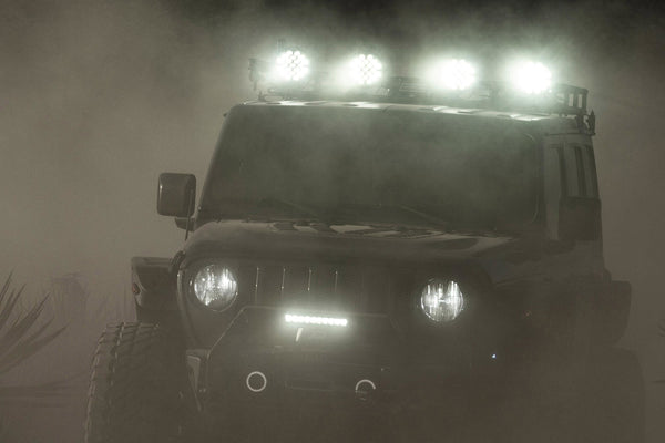Pro Comp Motorsports Series Single Row Light Bar: 6" / White / Combo Beam
