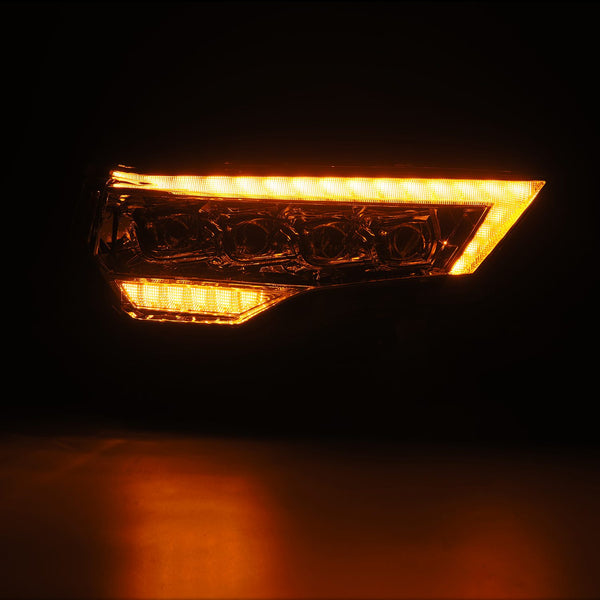 AlphaRex 2014 - 2022 Toyota 4Runner NOVA LED Projector Headlights Chrome w/ Activ Light/Seq Signal/DRL