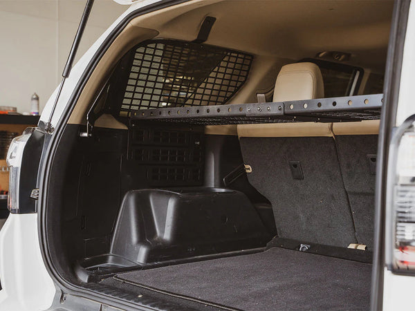 Cali Raised 2010 - 2024 Toyota 4Runner Interior Rear Molle Panel - 2 Row Seating/Both Sides & Middle Tray