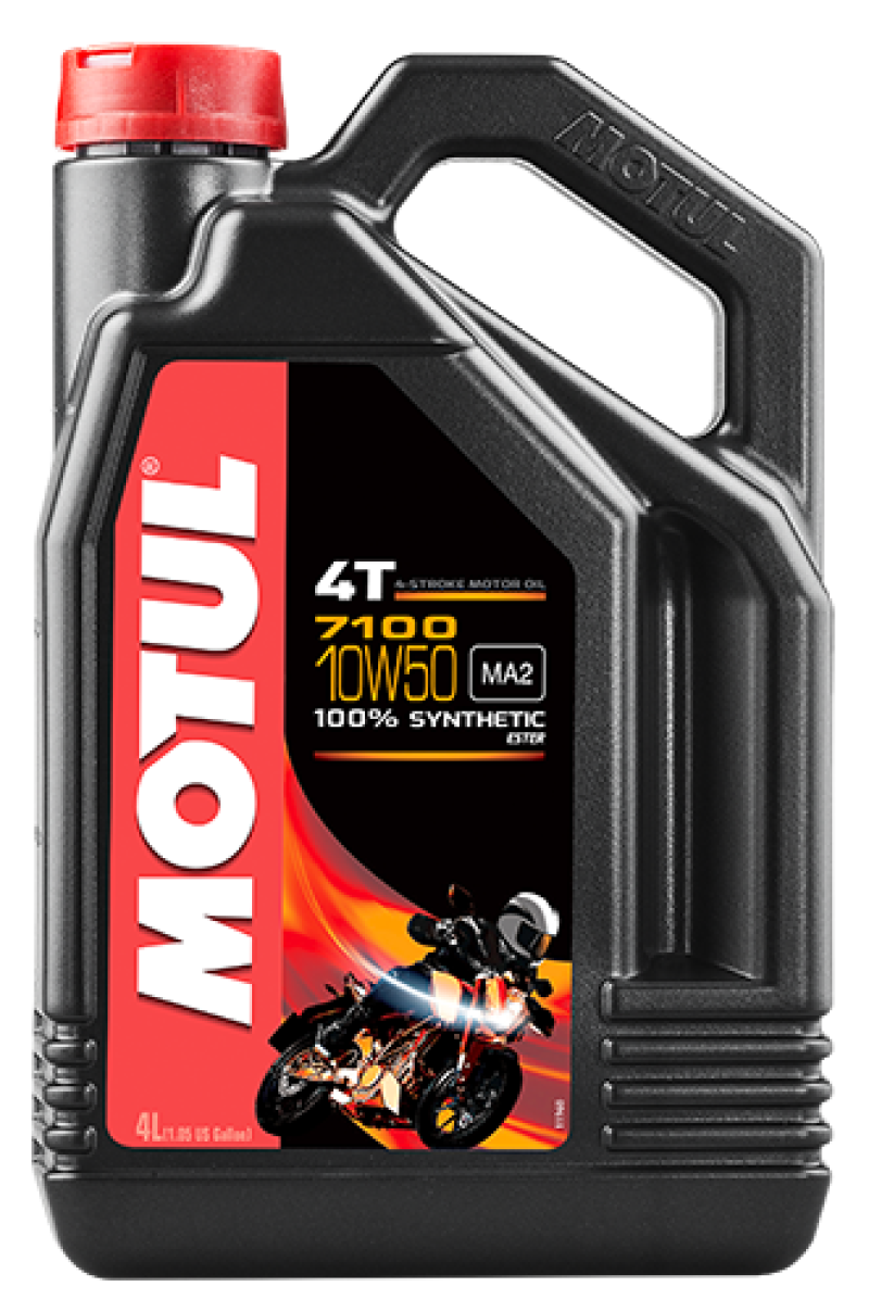 Motul 4L 7100 4-Stroke Engine Oil 10W50 4T ( 4 Pack )