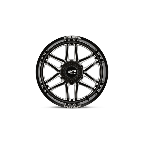 Moto Metal MO992 FOLSOM Gloss Black Milled 22x10 -18 5x139.7mm 78.1mm