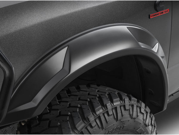 Husky Liners 2019 + RAM 2500/3500 DRT Style Fender Flares (Smooth) 4pc - Blk