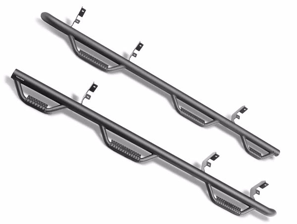 N-Fab Nerf Step 2007 - 2021 Toyota Tundra CrewMax 5.6ft Bed - Tex. Black - Bed Access - 3in