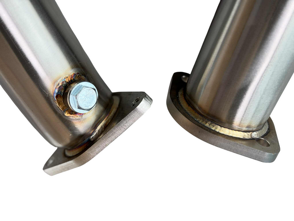Gumotorsport VR30DDTT Race Lower Downpipes - 2017 - 2022 Q60 / 2016 - 2024 Q50 / 2023+ Nissan Z 3.0L