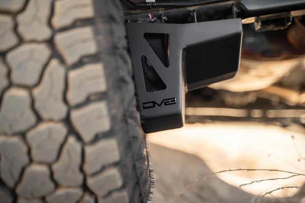 DV8 Offroad 2024 + Toyota Tacoma / 2025 + 4Runner Rear Shock & Link Skid Plates