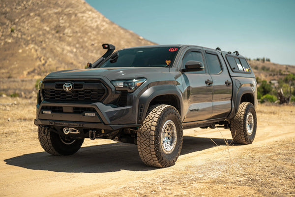 DV8 2024 + Toyota Tacoma Spec Series Front Winch Bumper - Micro-Texture Black