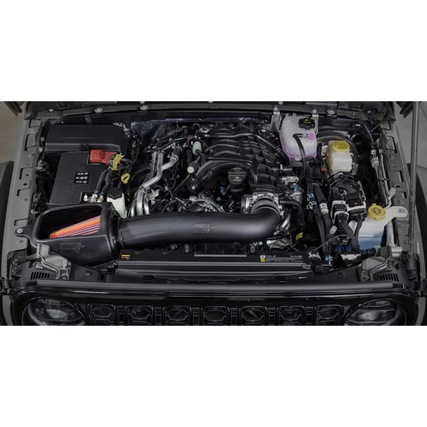 K&N 2018 + Jeep Wrangler V6 3.6L JL / 2020 + Gladiator JT NextGen Cold Air Intake