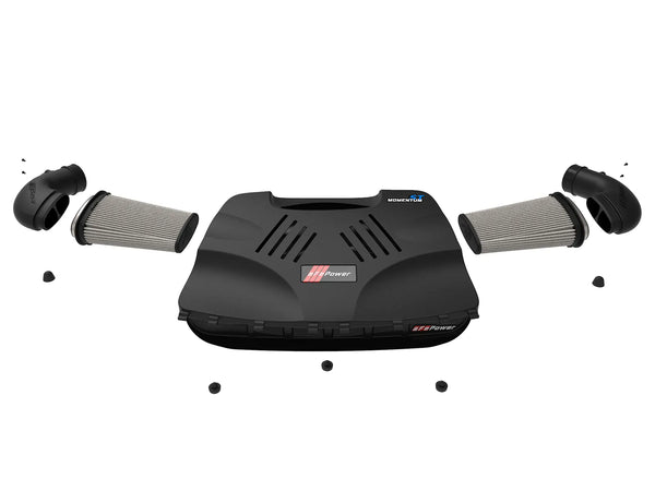 aFe Power 2015 - 2019 BMW X5 M (F85) / X6 M (F86) V8-4.4L (tt) S63 Cold Air Intake System w/ Pro DRY S Media