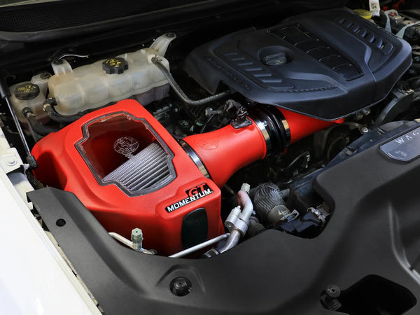 aFe 2025 + RAM 1500 L6-3.0L (tt) / 2022 + Grand Wagoneer / 2023+ Wagoneer Momentum GT Red Edition Cold Air Intake w/ Pro Dry S Filter