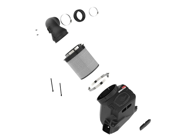 aFe 2020 - 2026 Silverado / Sierra 1500 / Yukon / Tahoe / Esaclade L6-3.0L Duramax LM2/LZ0 Momentum HD Cold Air Intake System w/ Pro DRY S Filter