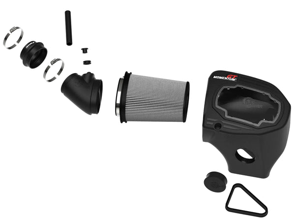 aFe 2011 - 2023 Dodge Challenger W/ Shaker Hood Momentum GT Cold Air Intake System w/ Pro DRY S Filter