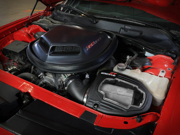 aFe 2011 - 2023 Dodge Challenger W/ Shaker Hood Momentum GT Cold Air Intake System w/ Pro DRY S Filter