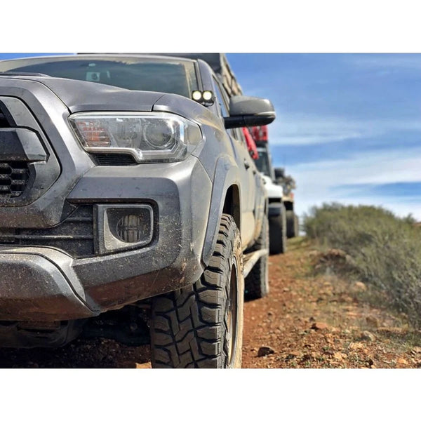 KC HiLiTES 2012 - 2018 Toyota Tacoma Gravity G4 LED Light Clear Fog Beam (Pair Pack System)