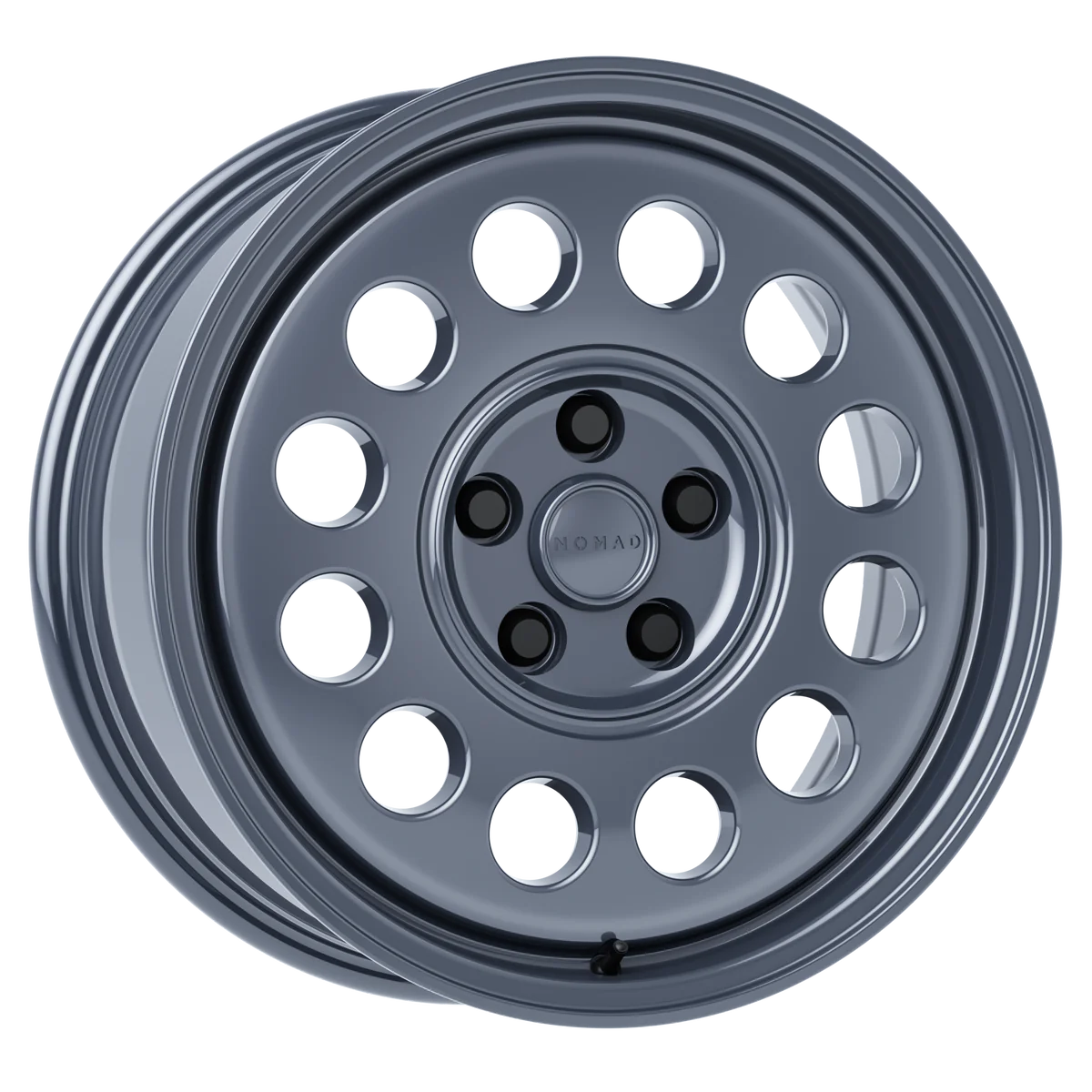 Nomad N501UG Convoy 17x8.5in / 6x139.7 BP / -10mm Offset / 106.1mm Bore - Gloss Grey Wheel
