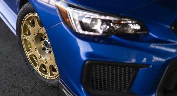 Method MR502 RALLY 17x8 +38mm Offset 5x4.5 5x114.3 67.1mm CB Gold Wheel