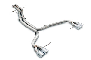 AWE Tuning 2015 - 2018 Porsche Macan Touring Edition Exhaust System - Chrome Silver 102mm Tips