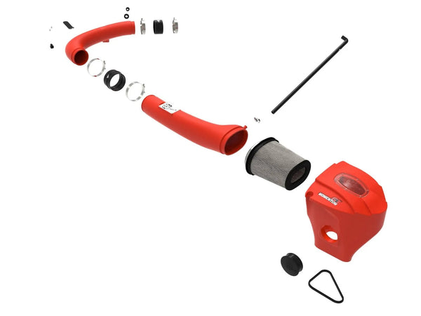 aFe Momentum GT Dry S Stage-2 Intake System 2011 - 2023 Dodge Challenger/Charger V6-3.6L (Red)