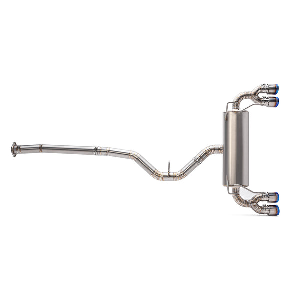 Cobb 2011 - 2014 Subaru WRX Hatch / 2008 - 2014 STi Hatch 3in Titanium Cat-Back Exhaust