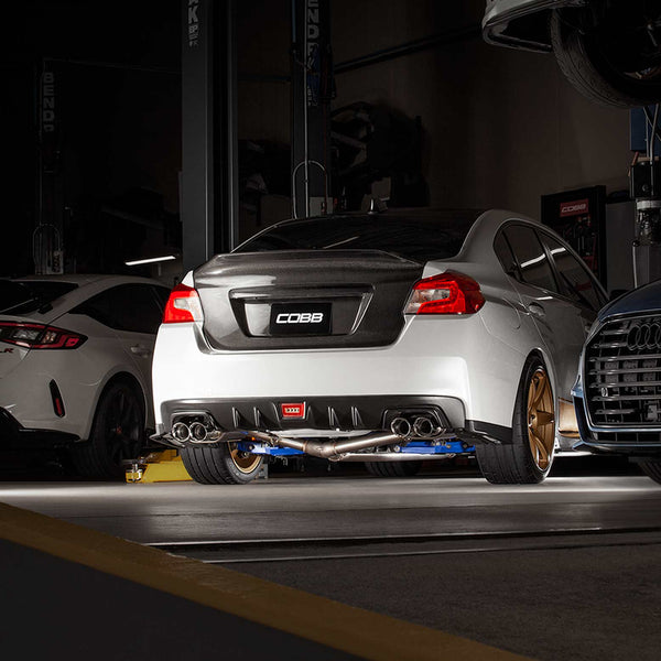 Cobb Tuning Subaru Stainless Steel GV VA Sedan Cat-Back Exhaust WRX 2011-2021 / STI 2011-2021