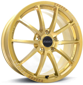 Versus VT125S 18X9.5 +38 5x120 E8 Gold