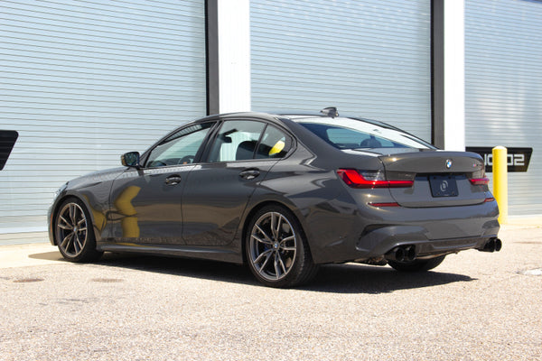 Dinan 2020 - 2024 BMW M340i/M440i (G20/G22/G23/G26) Free Flow Axleback Exhaust System - Black Tips
