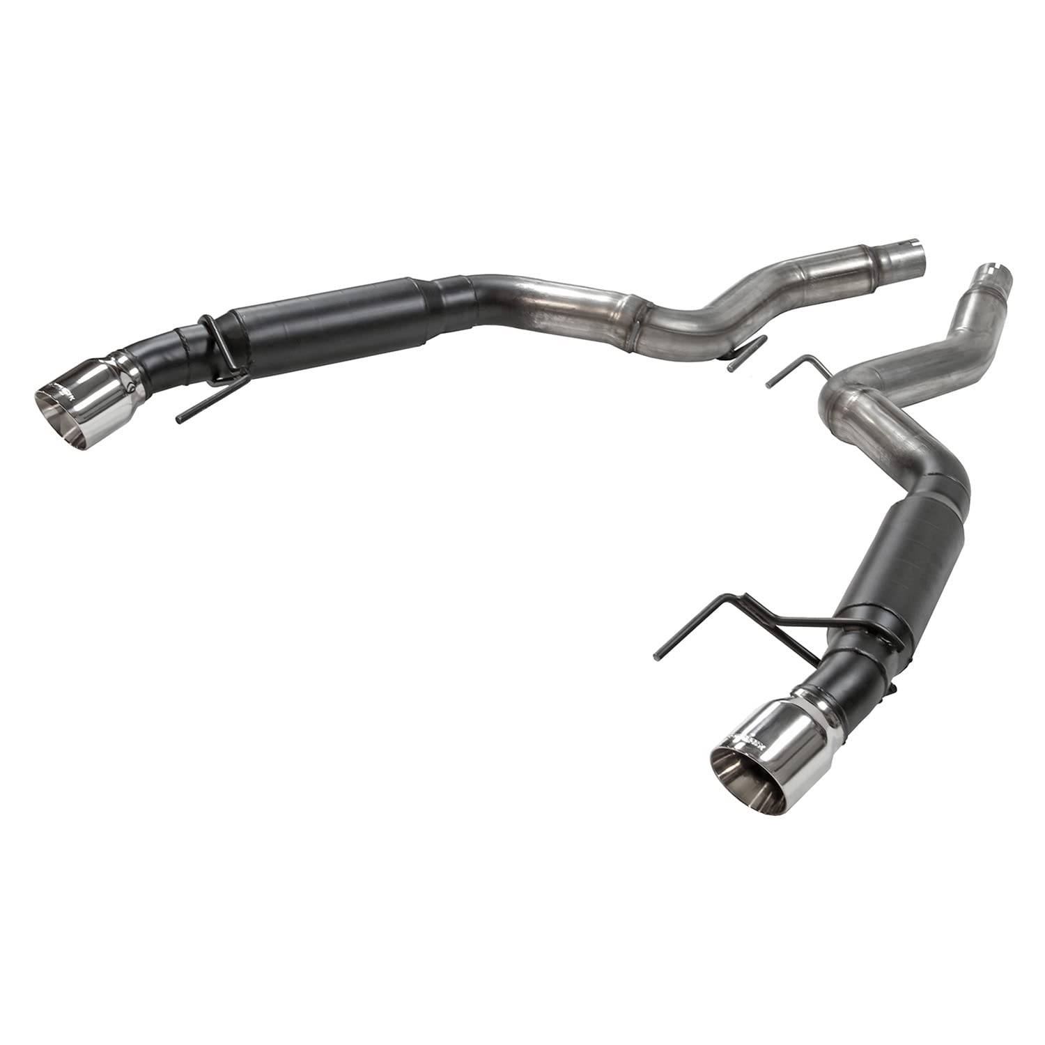 Flowmaster Outlaw Axle-back Exhaust System 2015-2023 Ford Mustang with the 2.3L Ecoboost or 3.7L