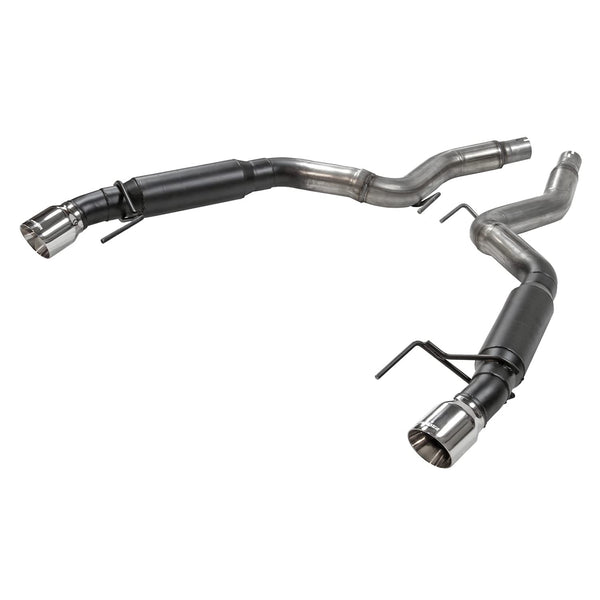 Flowmaster Outlaw Axle-back Exhaust System 2015-2023 Ford Mustang with the 2.3L Ecoboost or 3.7L