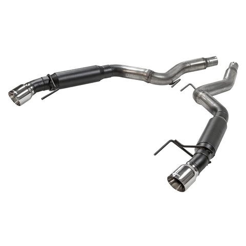 Flowmaster Outlaw Axle-back Exhaust System 2015-2023 Ford Mustang with the 2.3L Ecoboost or 3.7L